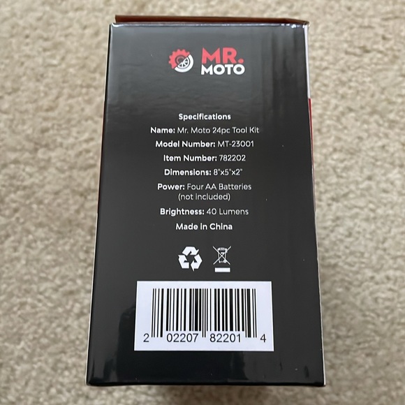 Mr. Moto 24pc Tool Kit - Picture 3 of 3